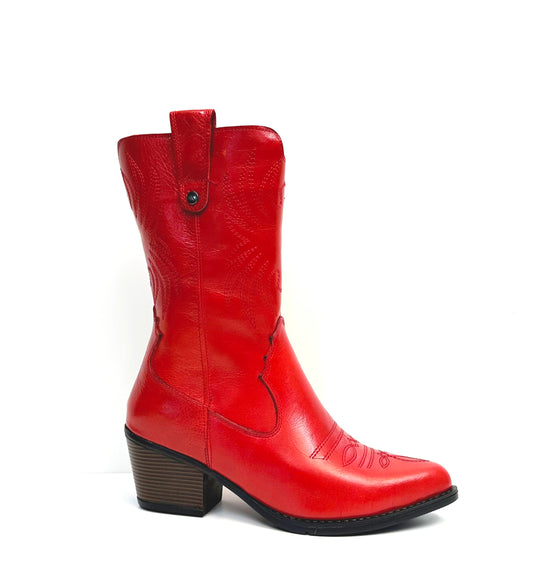 COWGIRL MID RED